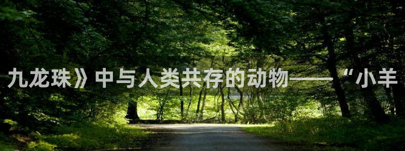 香蕉文化漫画书官网：九龙珠》中与人类共存的动物——“小羊